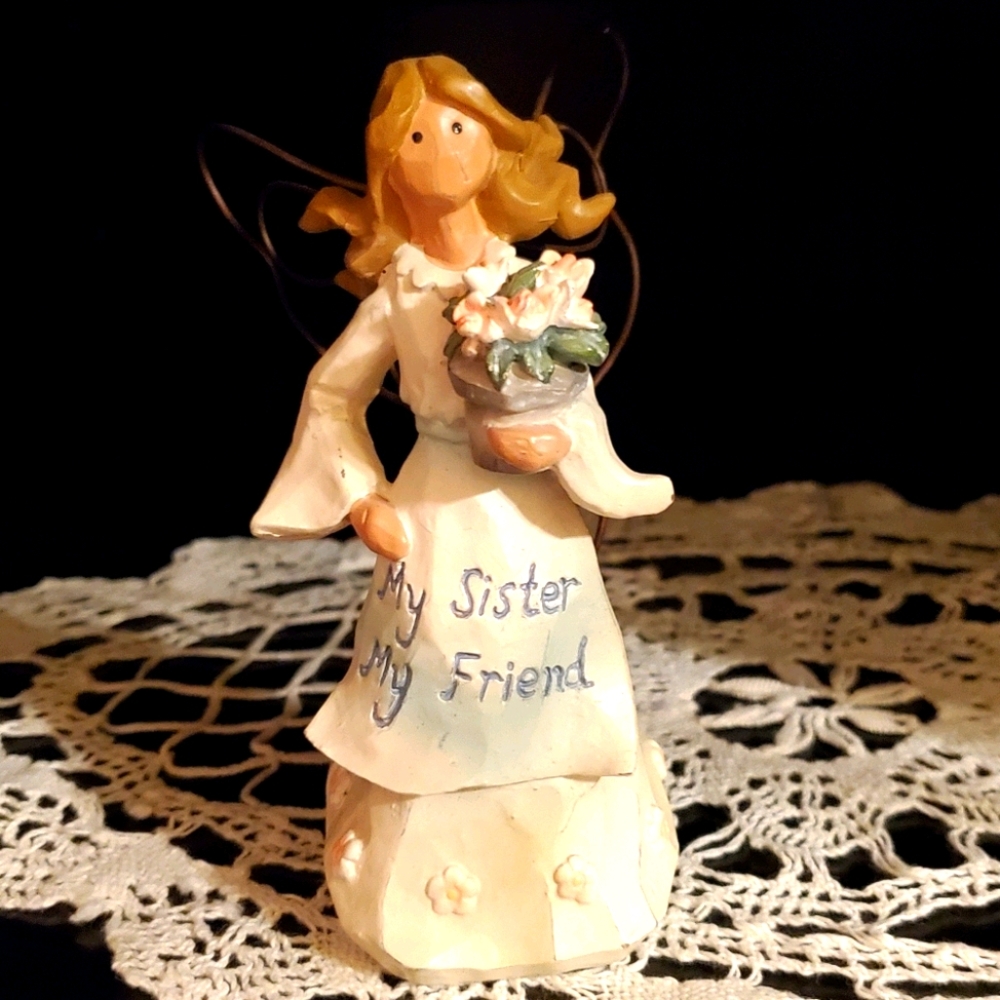 Vintage Ganz My Sister Angel Figure